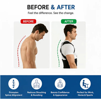 Adjustable Posture Corrector  Muscle Support