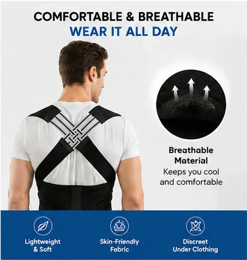 Adjustable Posture Corrector  Muscle Support