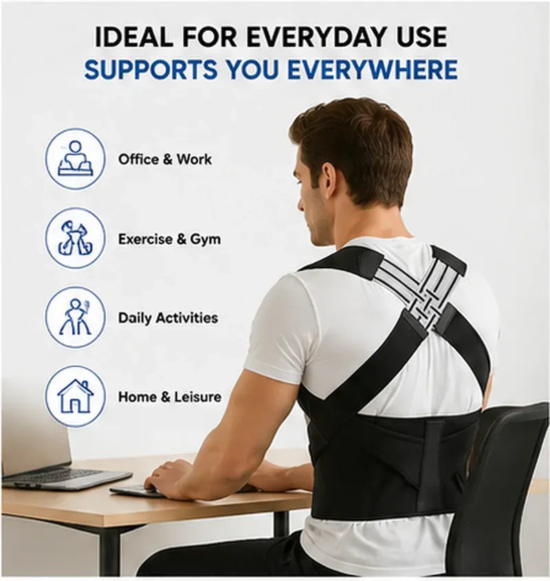 Adjustable Posture Corrector  Muscle Support