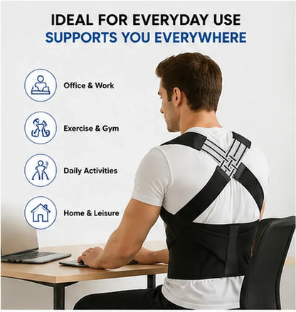 Adjustable Posture Corrector  Muscle Support