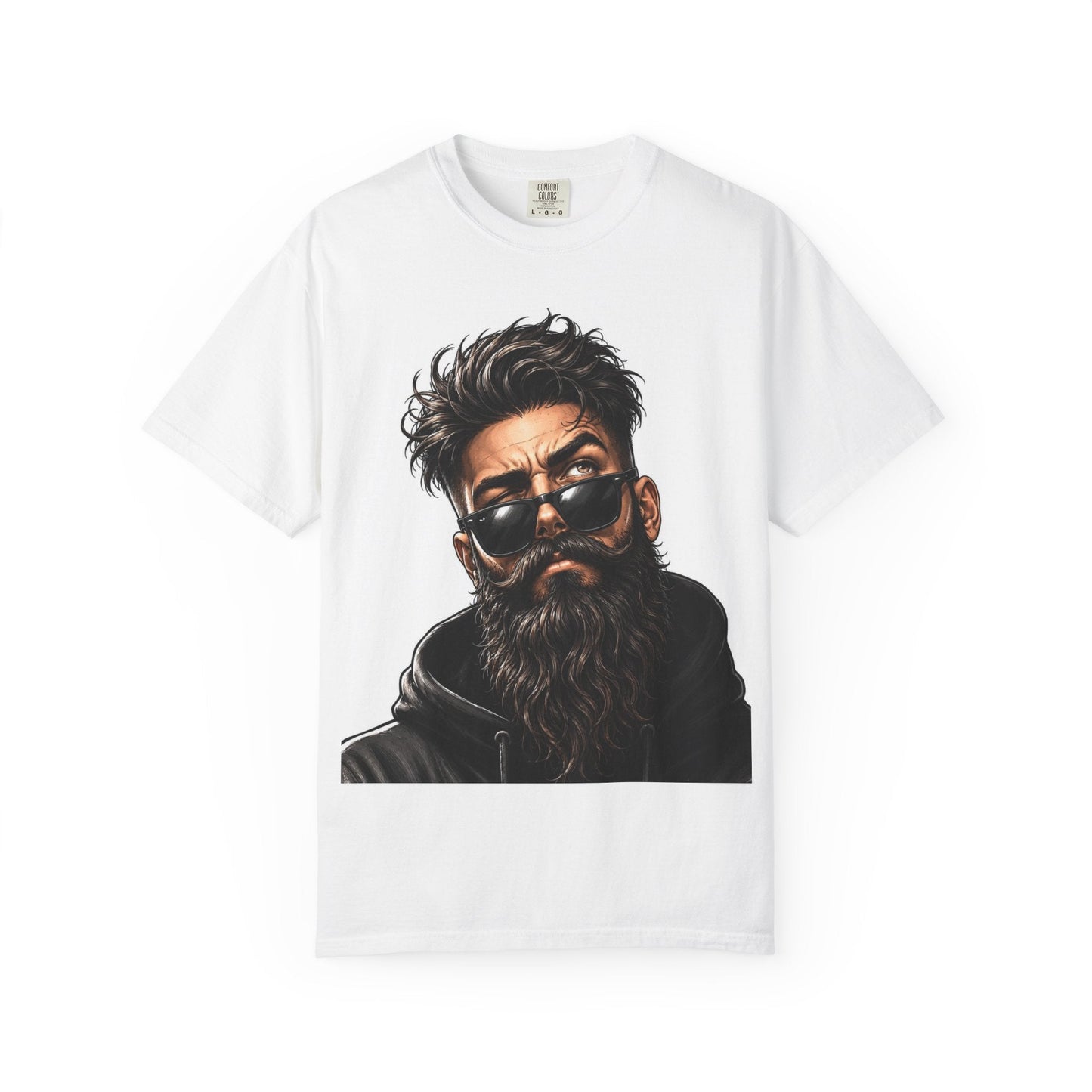 تيشيرت بطبعة Fearless Beard