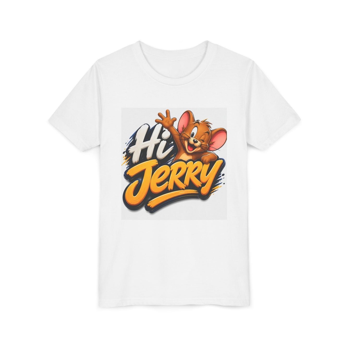 تيشيرت Hi Jerry Youth – تيشيرت برسومات كرتونية لطيفة لفأر