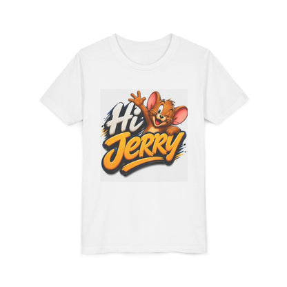 تيشيرت Hi Jerry Youth – تيشيرت برسومات كرتونية لطيفة لفأر