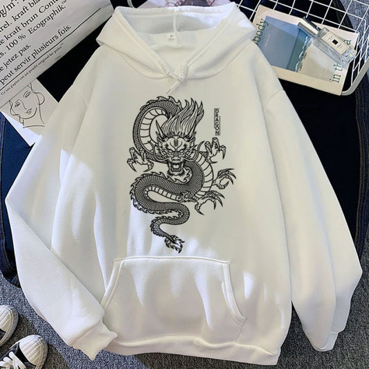 Couples Dragon Pattern Jackets, Matching His and Hers Coats, Unisex Streetwear Outerwear, Dragon Print Fashion Jacket, Gift for Couples