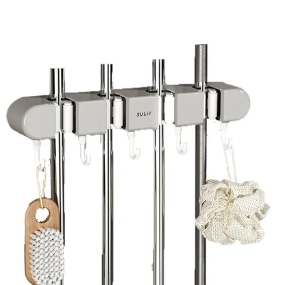 حامل ممسحة يثبت على الحائط