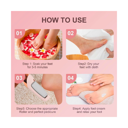 Electric Pedicure Foot File Callus Remover
