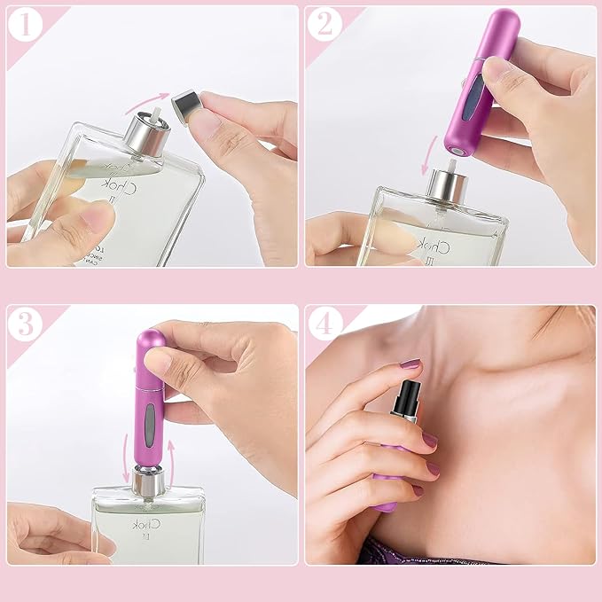 5 علب بخاخ عطر (10 قطع)