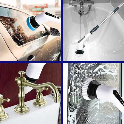 فرشاة تنظيف كهربائية 9 في 1