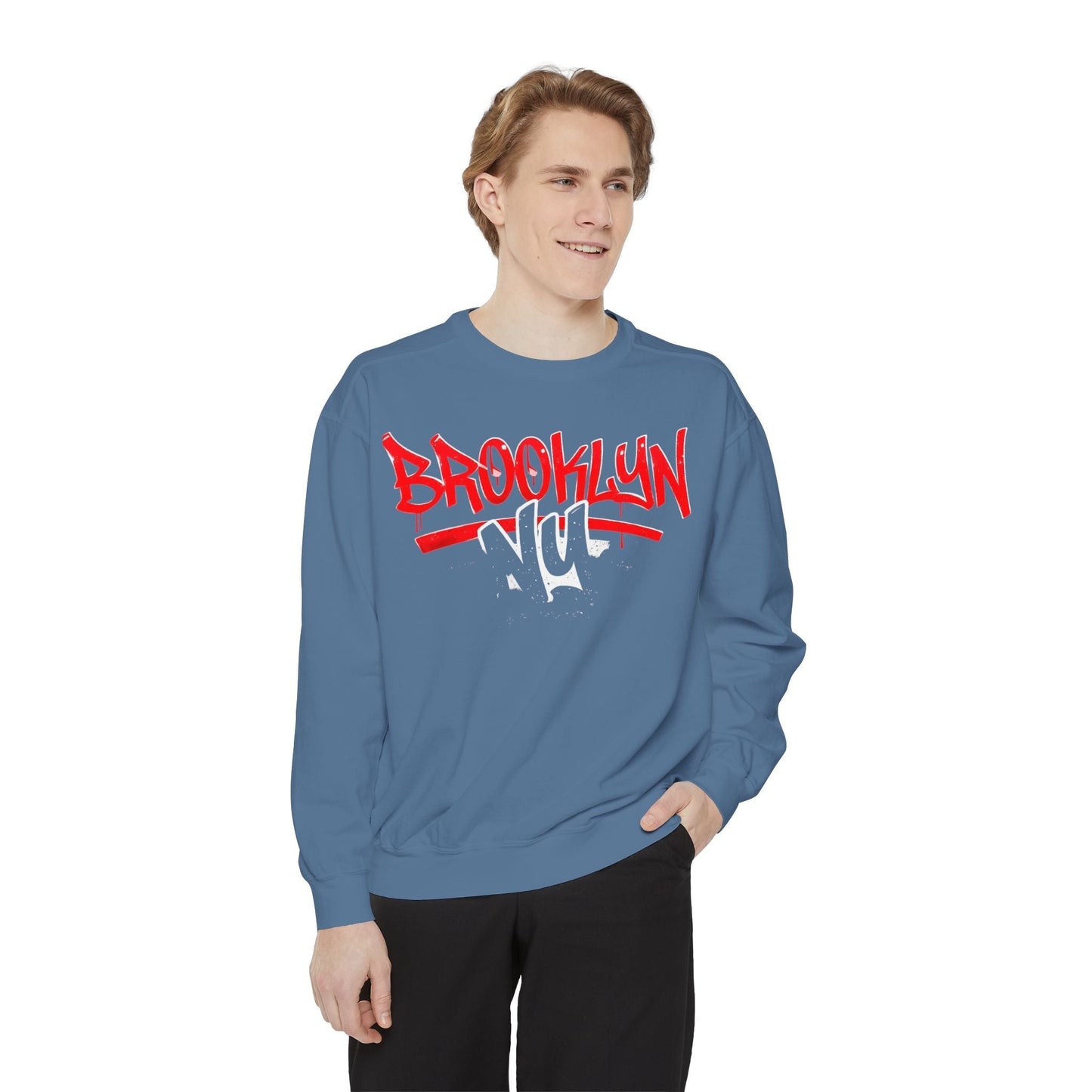 Brooklyn Graffiti Sweatshirt — Skyline & Script Crewneck