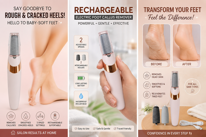 Electric Pedicure Foot File Callus Remover
