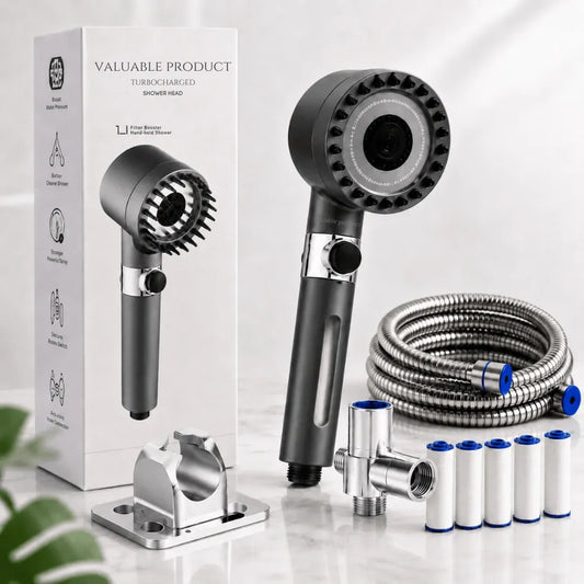 THE FILTERED SHOWERHEAD
