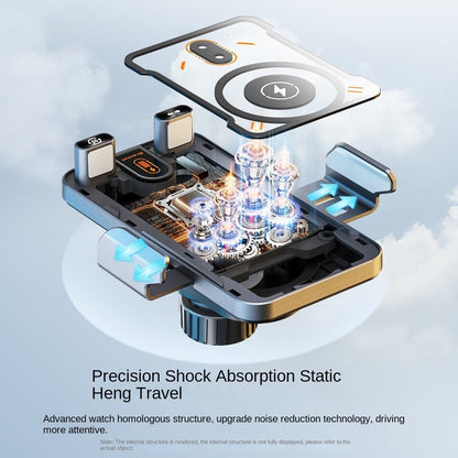 2-in-1 Smart Wireless Car Phone Mount