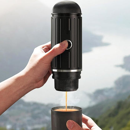 Portable Espresso Coffee Maker — Rechargeable Travel Coffee Machine