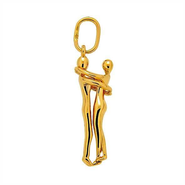 Couple Golden Pendant