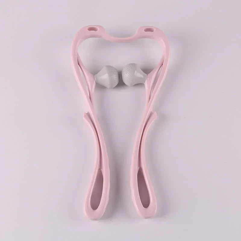 Neck Massager High Quality Multi-function Manual Relaxed Cervical Massager Pressure Relieve Double Ball Pressing Meridian Massager