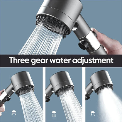 FILTERED SHOWER HEAD WATER KIT–3 SPRAY MODES🇦🇪