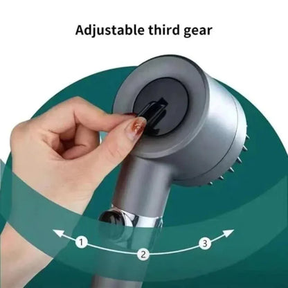 FILTERED SHOWER HEAD WATER KIT–3 SPRAY MODES🇦🇪