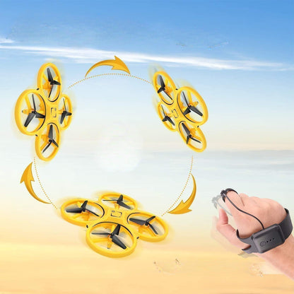 الصحن الطائر المزود بالاستشعار الذكي للتحكم بالإيماءات