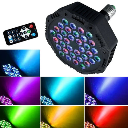 🎉 مصباح LED متعدد الوظائف ⚡ إضاءة نابضة بالحياة للحفلات والمسارح