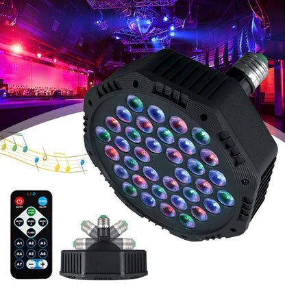 🎉 مصباح LED متعدد الوظائف ⚡ إضاءة نابضة بالحياة للحفلات والمسارح